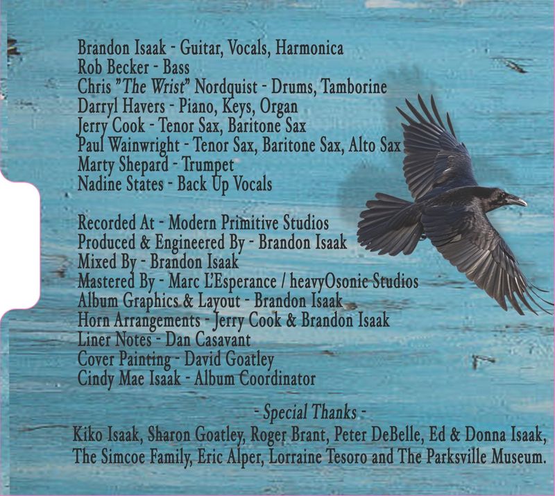 Photos: Brandon Isaak Releases LOOKIN' OUT MY WINDOW Blues Album — photo 1 of 4