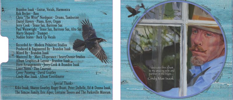 Photos: Brandon Isaak Releases LOOKIN' OUT MY WINDOW Blues Album — photo 2 of 4