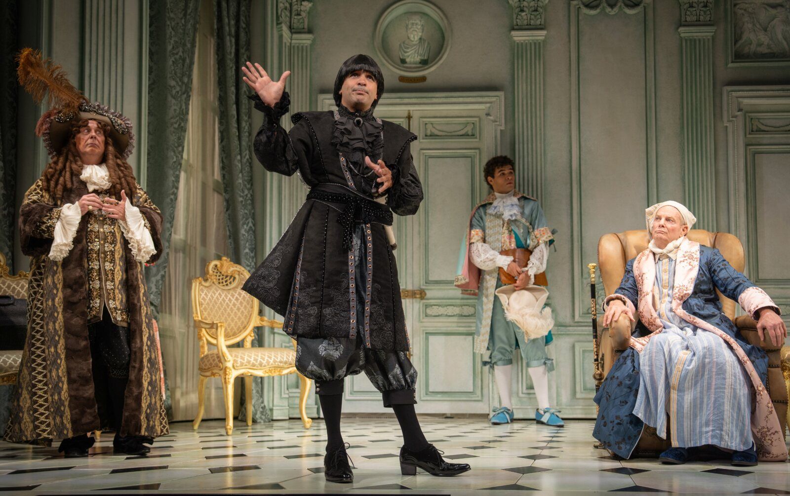 Photos: Bill Irwin, Rachel Bloom and More in THE IMAGINARY INVALID on Broadway — photo 6 of 10