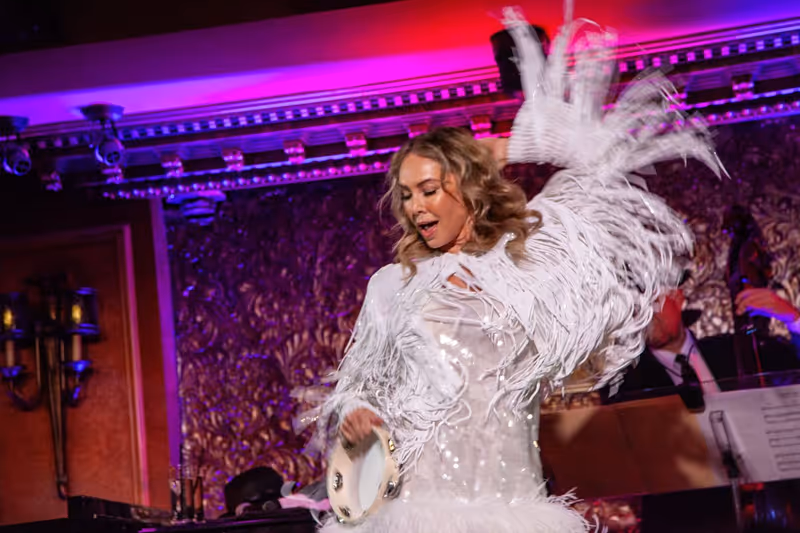 Review: Kym Johnson Makes Promising Cabaret Debut With WHAT I DID FOR LOVE at 54 Below Image