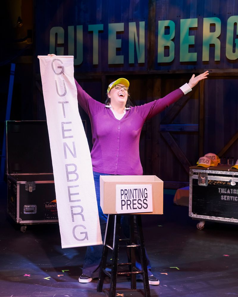 Review: GUTENBERG! THE MUSICAL! at Hillbarn Theatre Image