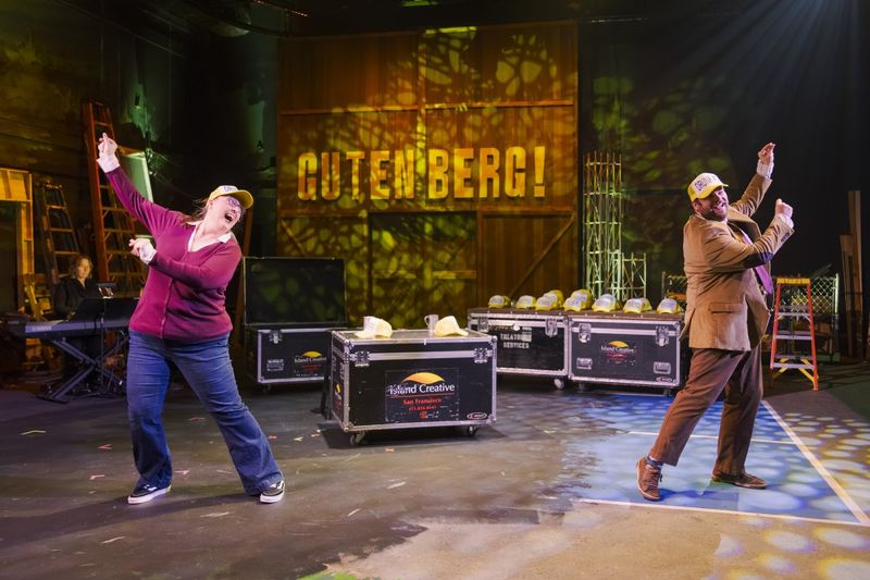Review: GUTENBERG! THE MUSICAL! at Hillbarn Theatre Image