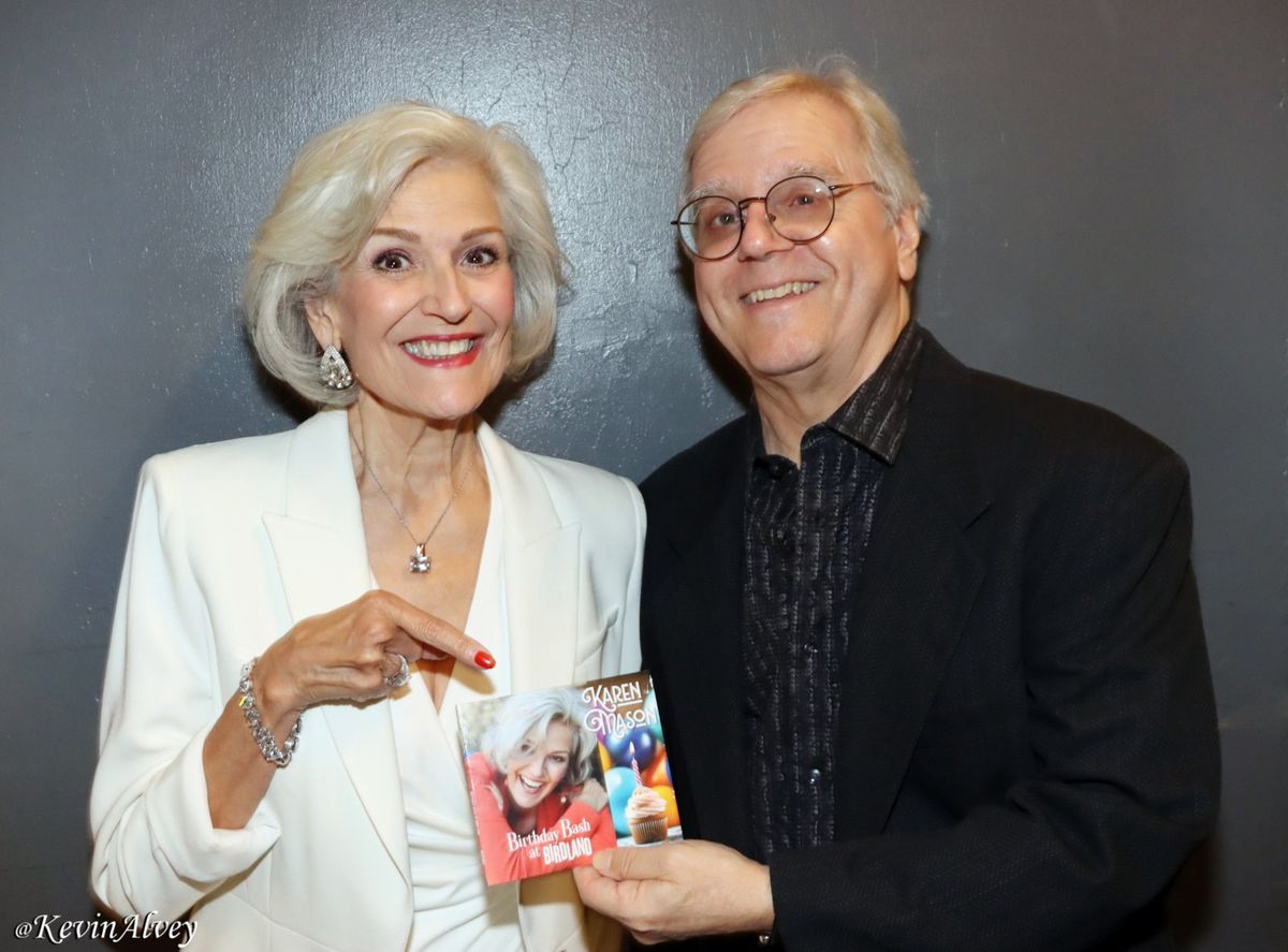 Karen Mason, Paul Rolnick at Photos: Karen Mason Celebrates CD Release At Birdland