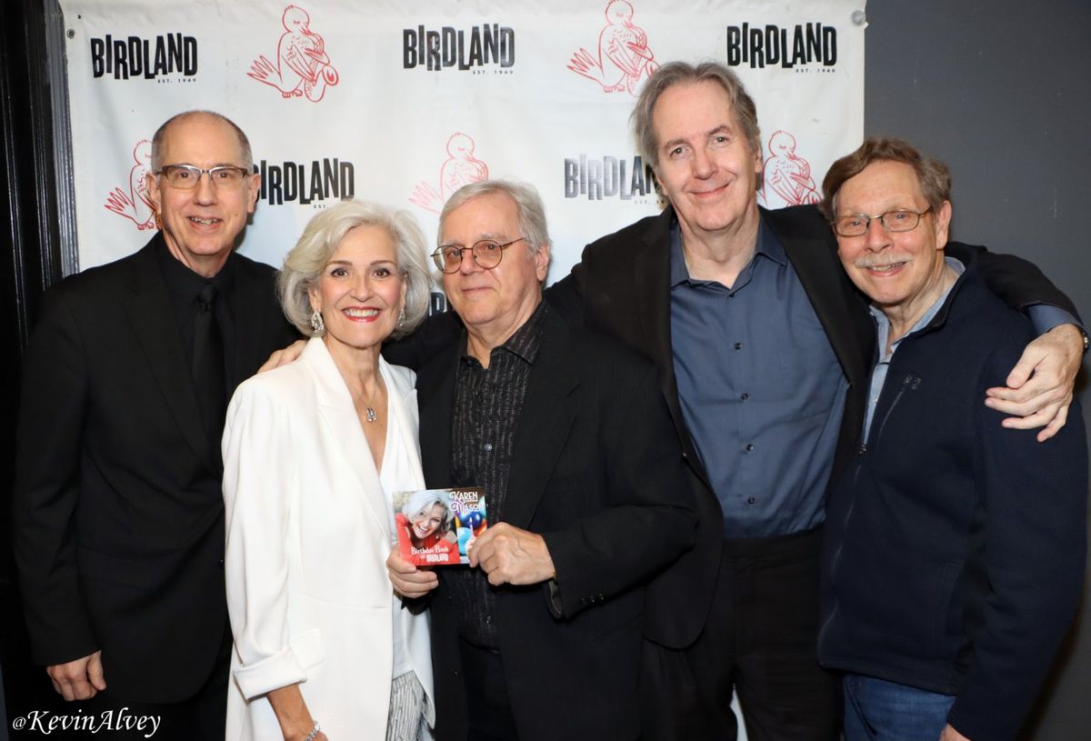 Tom Hubbard, Karen Mason, Paul Rolnick, Chris Denny, Barry Kleinbort at Photos: Karen Mason Celebrates CD Release At Birdland
