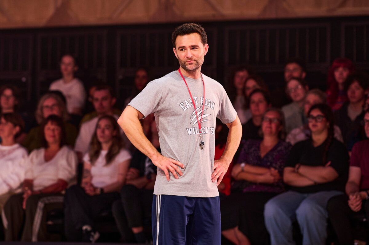 Harry Judd at Photos: Harry Judd, KayCee Stroh, and More in HIGH SCHOOL MUSICAL at Troubadour Wembley Park Theatre