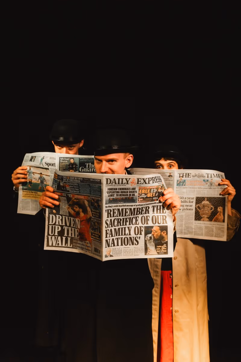 Review: A BRIEF CASE OF CRAZY, Wilton's Music Hall Image