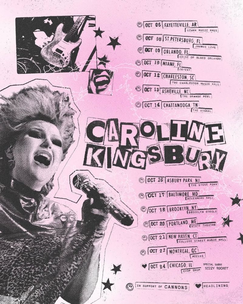 Photos: Caroline Kingsbury to Launch EVERYTHING GLOWS Tour with CANNONS — photo 1 of 4