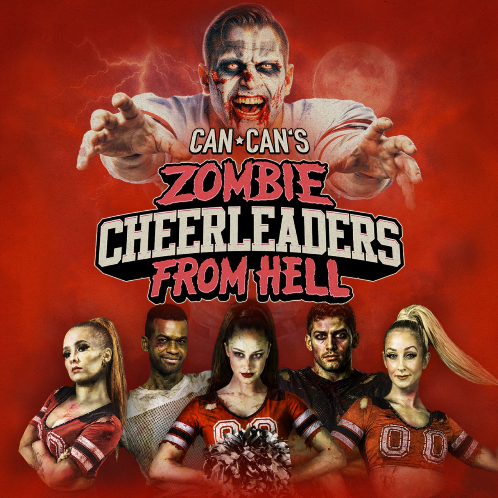 Photos: ZOMBIE CHEERLEADERS FROM HELL Running at Can Can Through November — photo 1 of 10