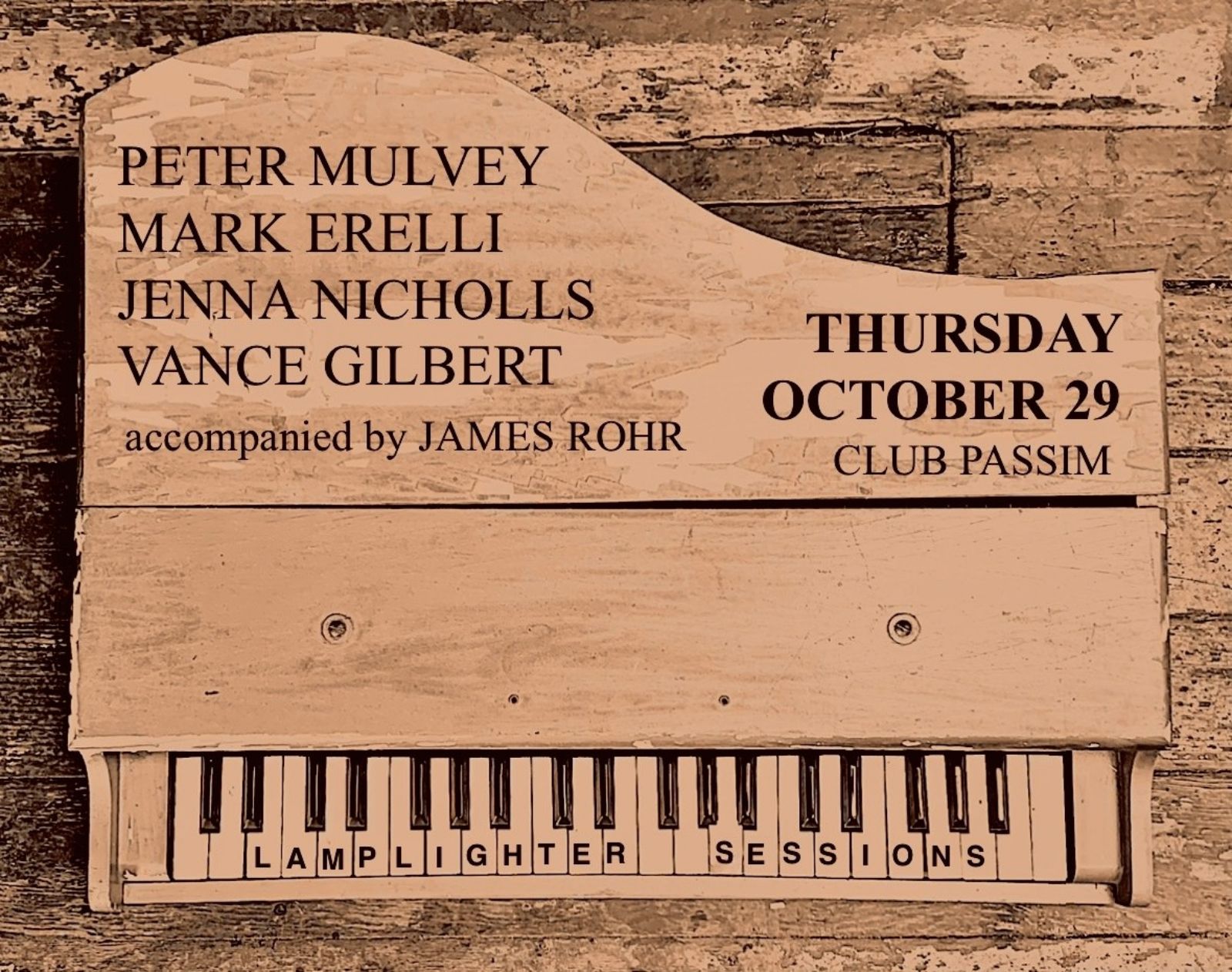 Photos: Peter Mulvey's Lamplighter Sessions to Return to Club Passim — photo 12 of 12