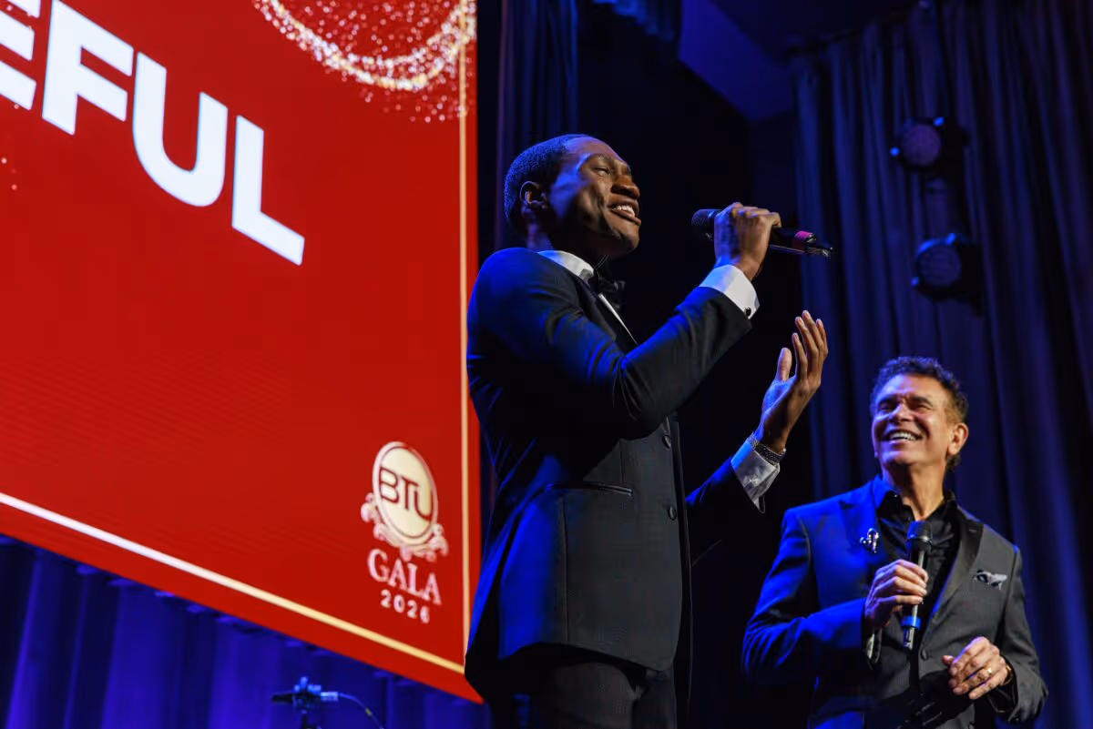 Keehnon J. Jackson, Brian Stokes Mitchell at Photos: Inside Black Theatre United's 4th Annual Gala