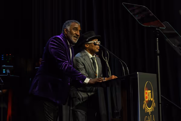 Norm Lewis, Spike Lee Photo