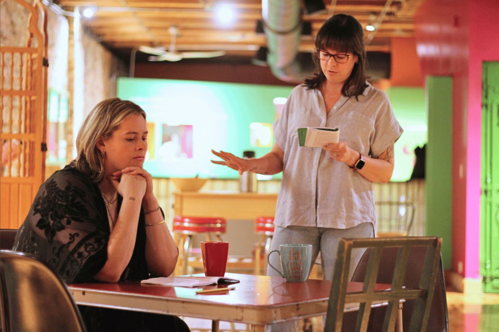 Photos: Inside Rehearsals for WHEN WE WERE YOUNG AND UNAFRAID at JK Entertainment — photo 1 of 9