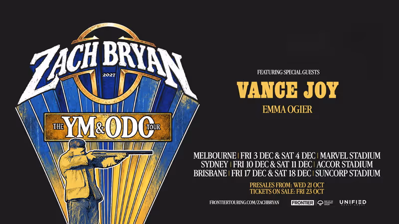 Photos: Zach Bryan to Bring THE YOUNG MANHOOD & OTHER DONATABLE ORGANS TOUR to Australia — photo 2 of 4