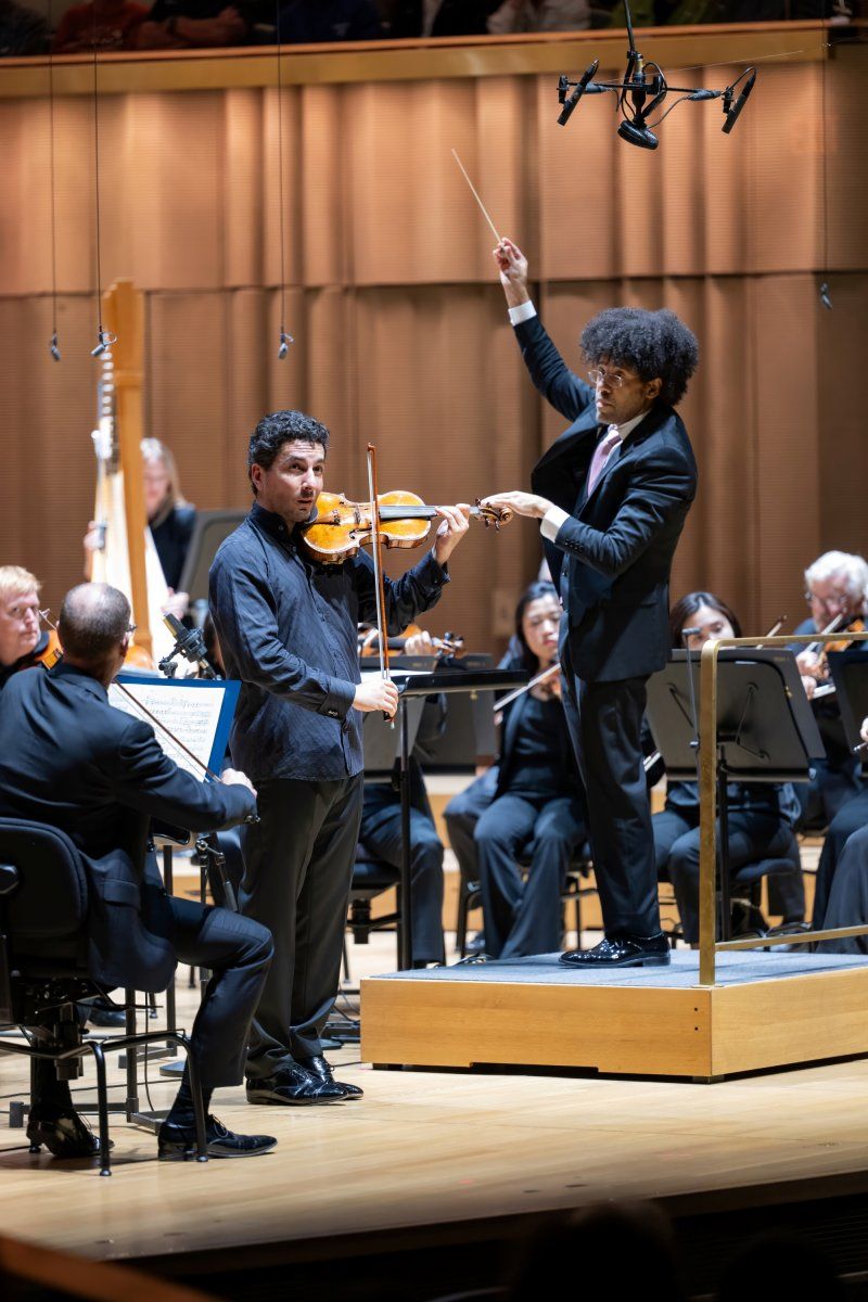 Review: KHACHATURIAN’S EXUBERANT VIOLIN CONCERTO at Jacobs Music Center Image