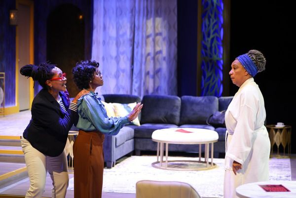 Tia James, Rasool Jahan, and Kathryn Hunter Williams Photo