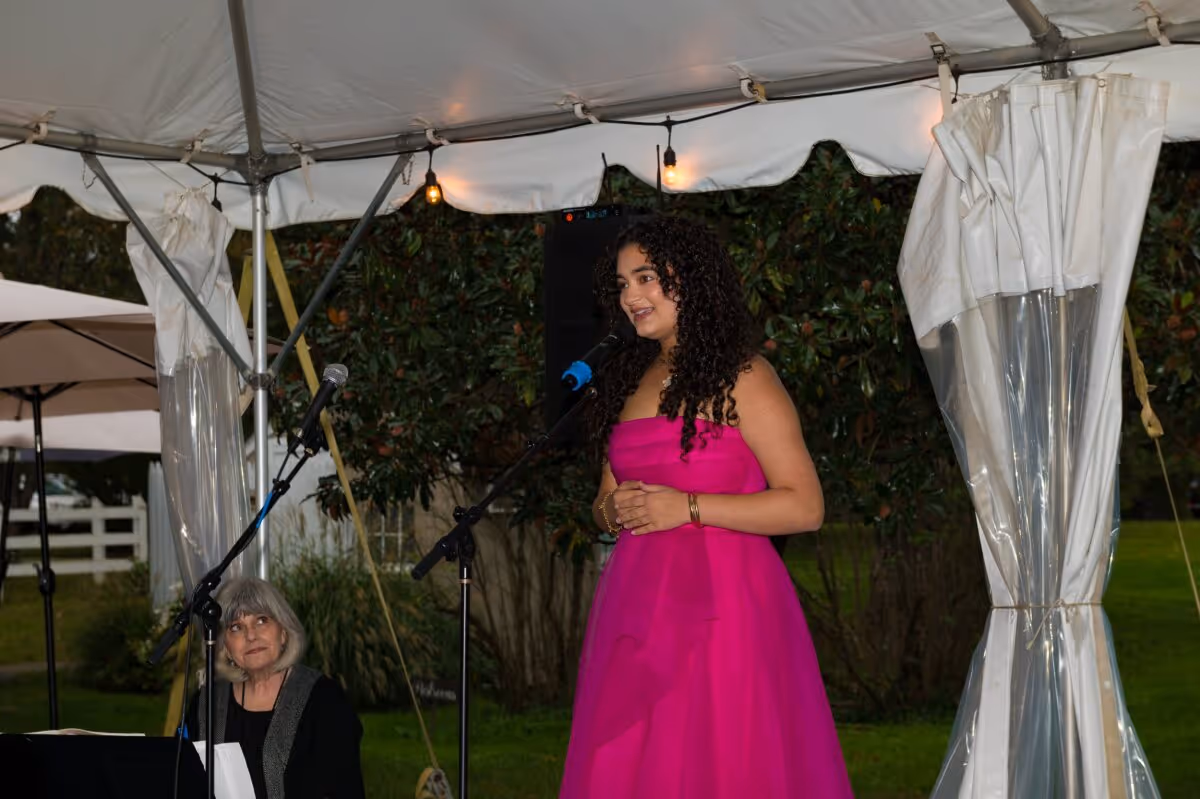 Winter Donnelly at Photos: Lynn Ahrens and Stephen Flaherty Honored at Oscar Hammerstein Museum Gala