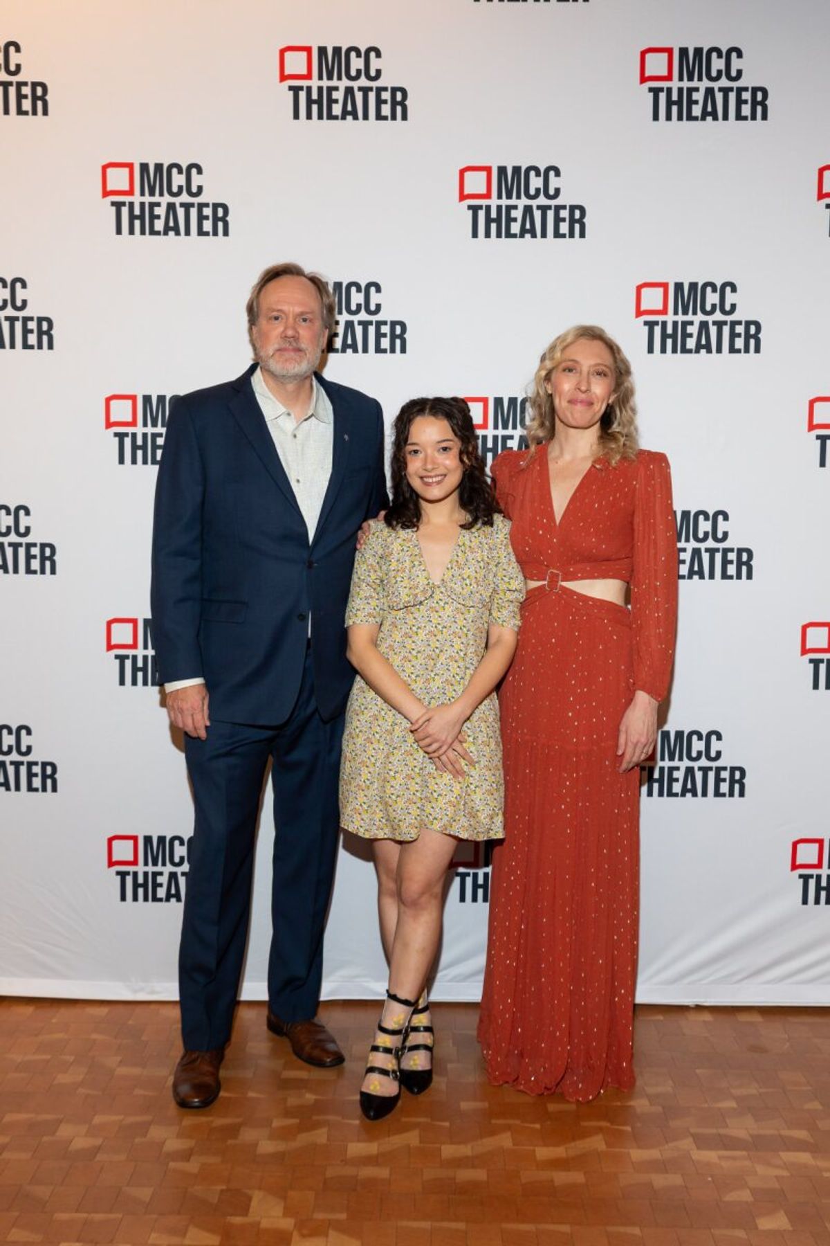 Andrew Garman, Izabel Mar, and Crystal Finn at Photos: ANON Celebrates Opening Night at MCC