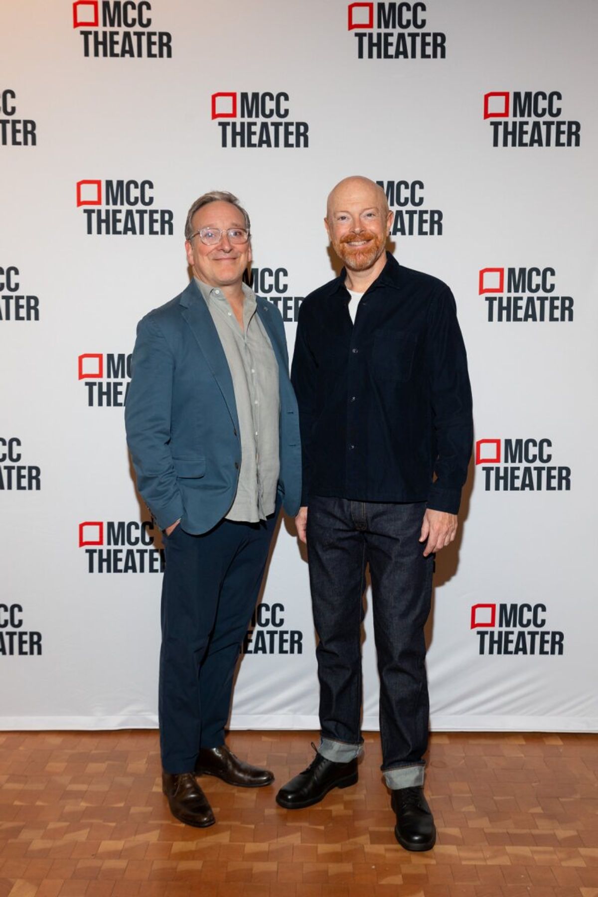 Jeremy Shamos and Jeff Biehl at Photos: ANON Celebrates Opening Night at MCC