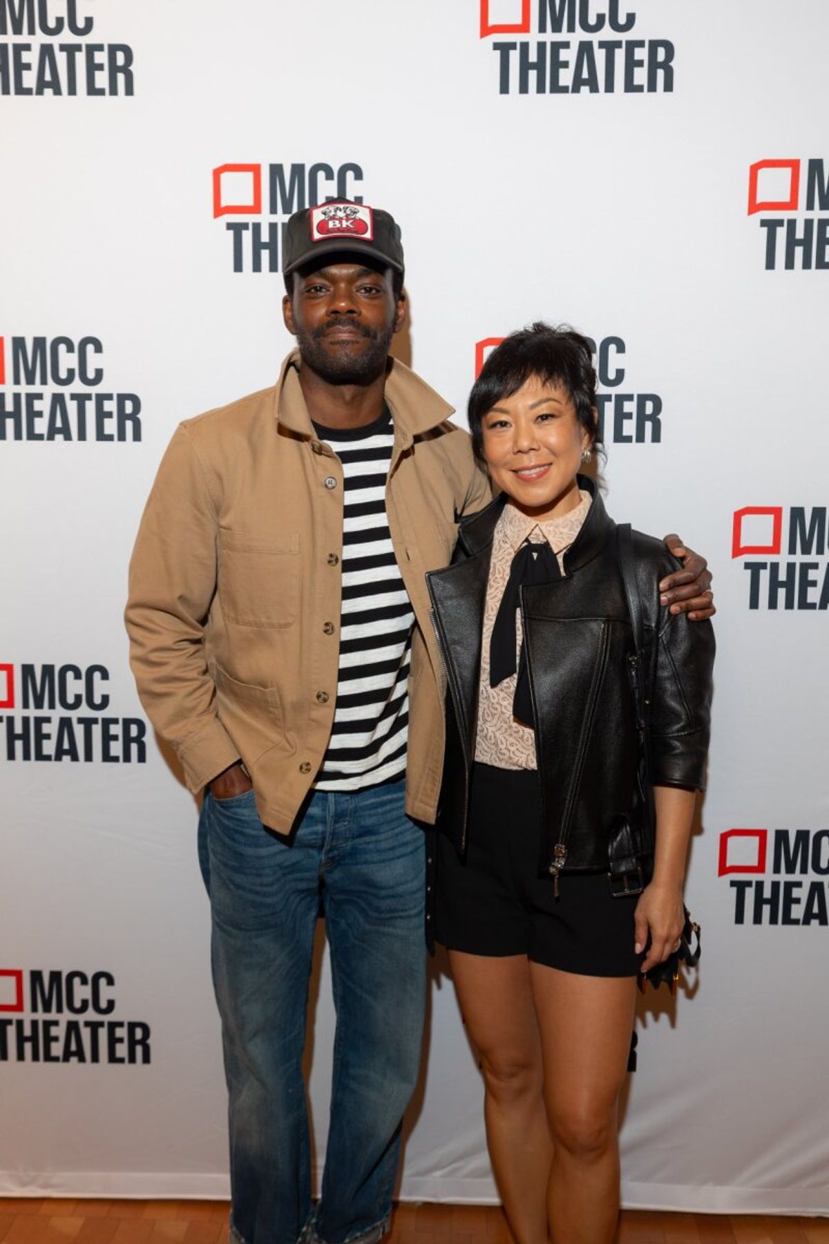 William Jackson Harper and Ali Ahn at Photos: ANON Celebrates Opening Night at MCC