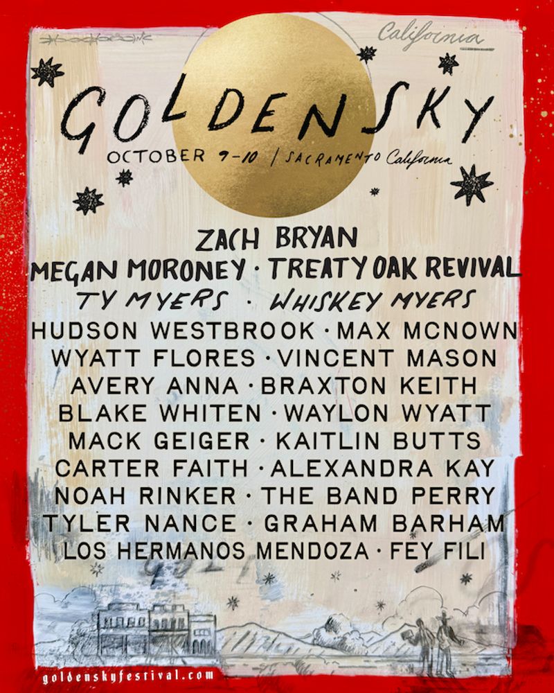 Photos: Goldensky Festival to Return to Sacramento with Zach Bryan, Megan Moroney — photo 5 of 5