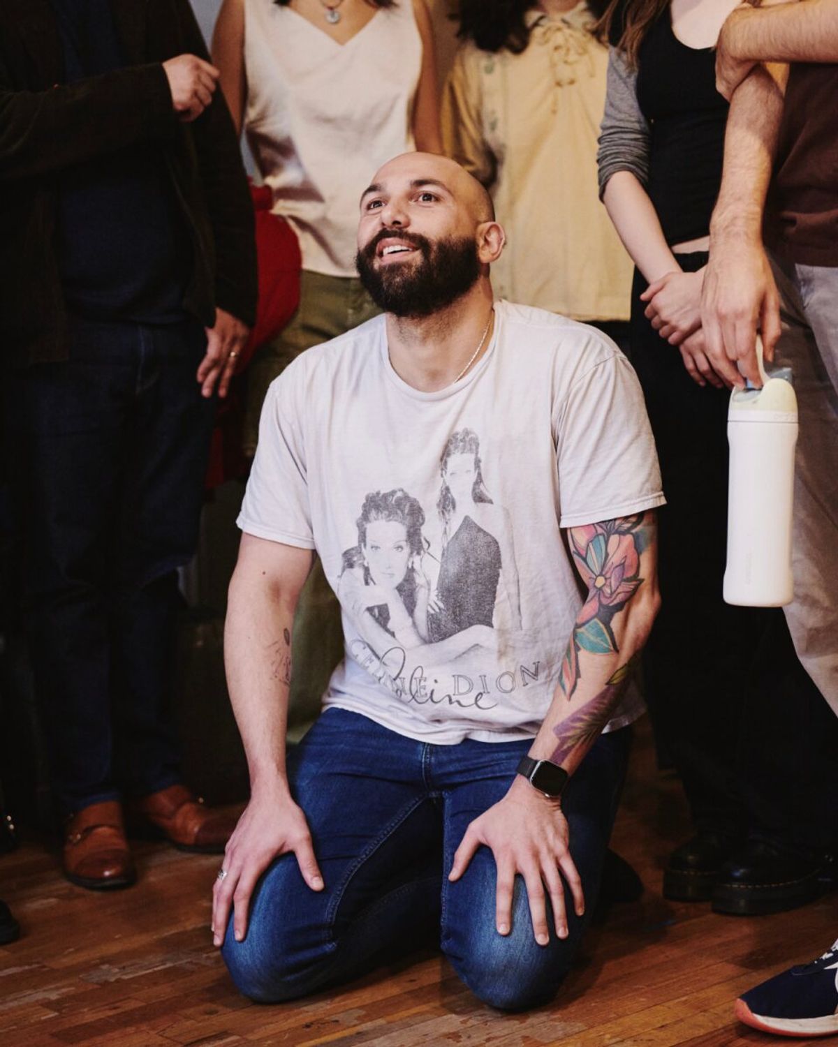 Danny Burgos at Photos: Inside Rehearsals for WILD ROSE at New York Theatre Workshop