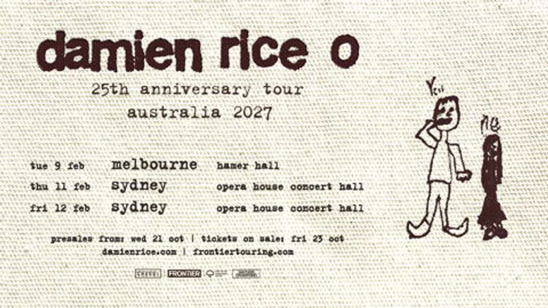 Photos: Damien Rice to return to Australia on O 25th Anniversary Tour — photo 3 of 5