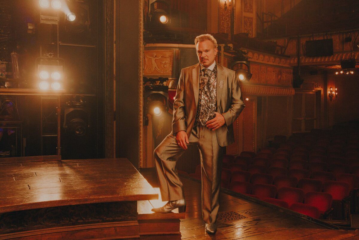 Exclusive: Norbert Leo Butz Stars as 'Hermes' in HADESTOWN on Broadway Image