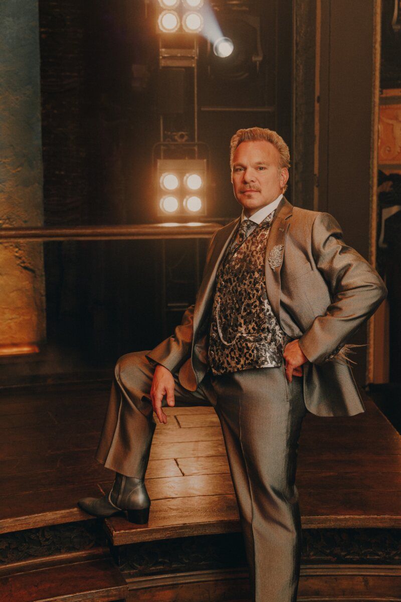 Exclusive: Norbert Leo Butz Stars as 'Hermes' in HADESTOWN on Broadway Image