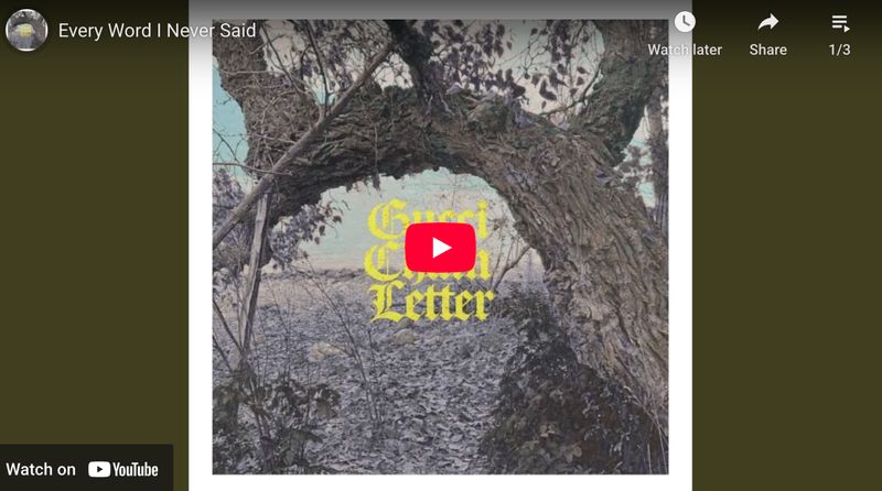Photos: Gucci Chain Letter Releases Debut EP on Eco Mix Vinyl — photo 3 of 5