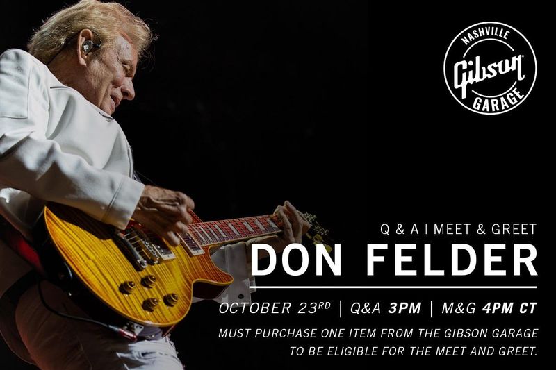 Photos: Gibson Garage Nashville to Host CEREMONY FEST and Don Felder Q&A — photo 2 of 4