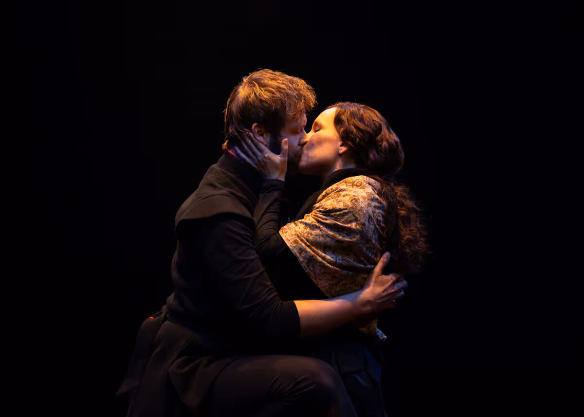 Shane O'Riordan, Liv Andrusier at Photos: First Look at Revised MARTIN GUERRE at The Old Vic