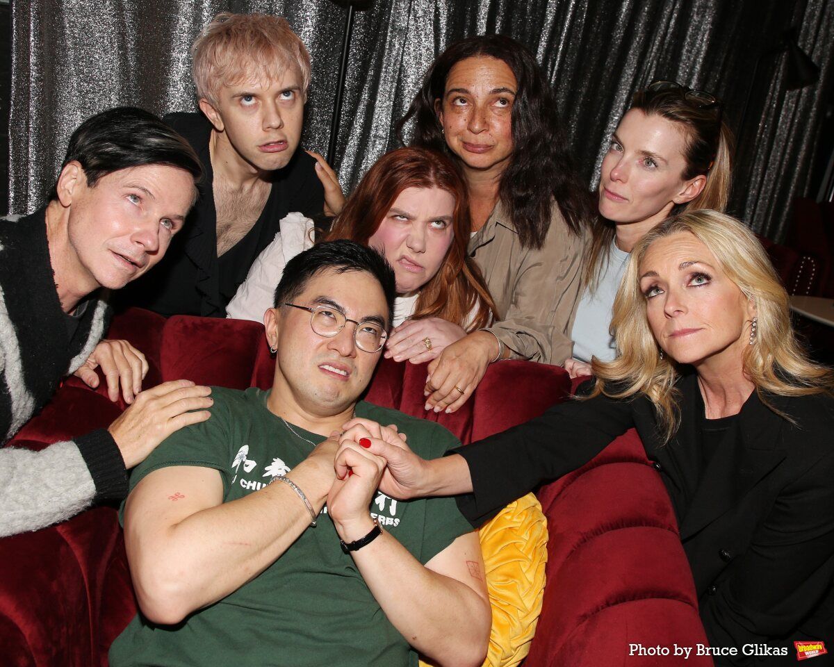 Photos: Six 'Mary's' Visit Bowen Yang at OH, MARY! on Broadway — photo 1 of 18