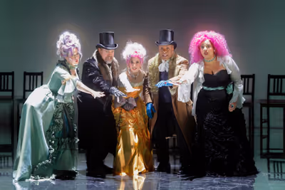 Laura Krumm, Stephen Gaertner, Sofia Gotch, Steven Cole, and Taylor Raven Photo