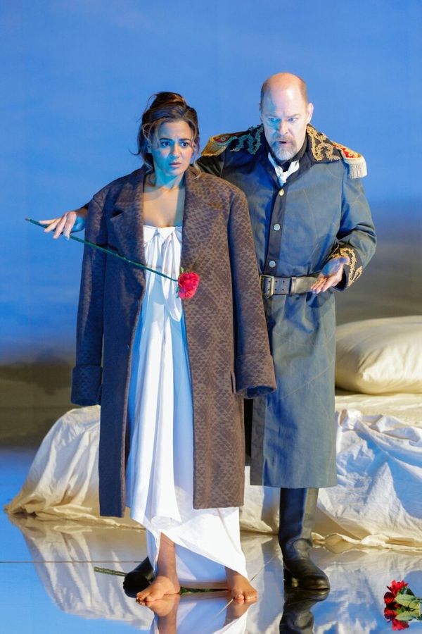 Amina Edris and Stephen Gaertner Photo
