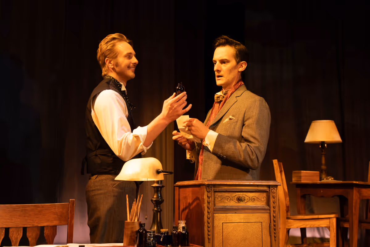 Mitch Ross and Paul Culos at Photos: RORSCHACH Makes World Premiere at Skylight Theatre