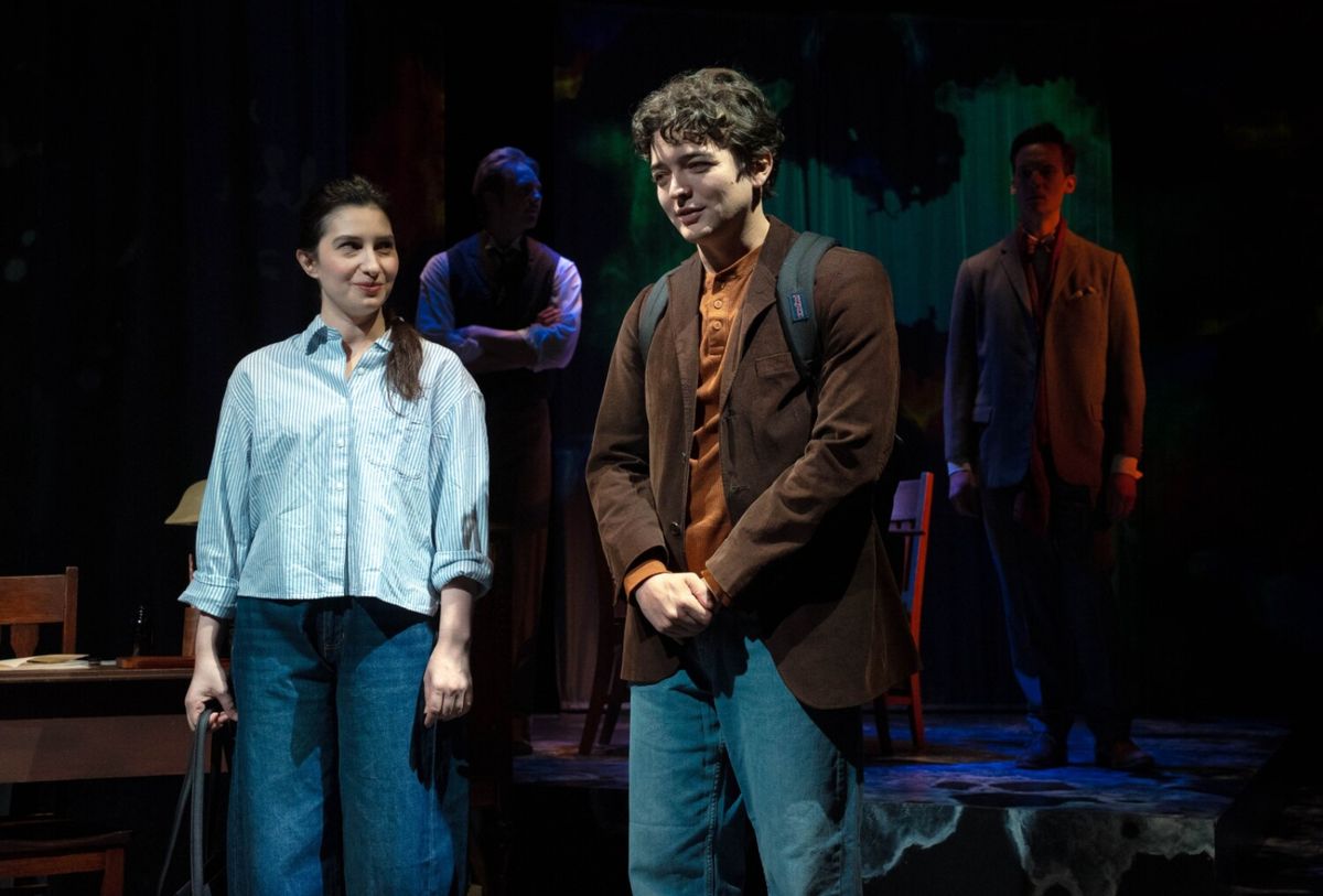 Carolina Rodriguez, Mitch Ross, Elijah McNally and Paul Culos at Photos: RORSCHACH Makes World Premiere at Skylight Theatre
