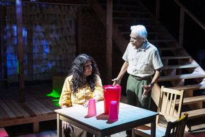 Evelina Fernandez and Sal Lopez Photo by Grettel Cortes Photography @ BroadwayWorld Evelina Fernandez and Sal Lopez Photo by Grettel Cortes Photography Photo