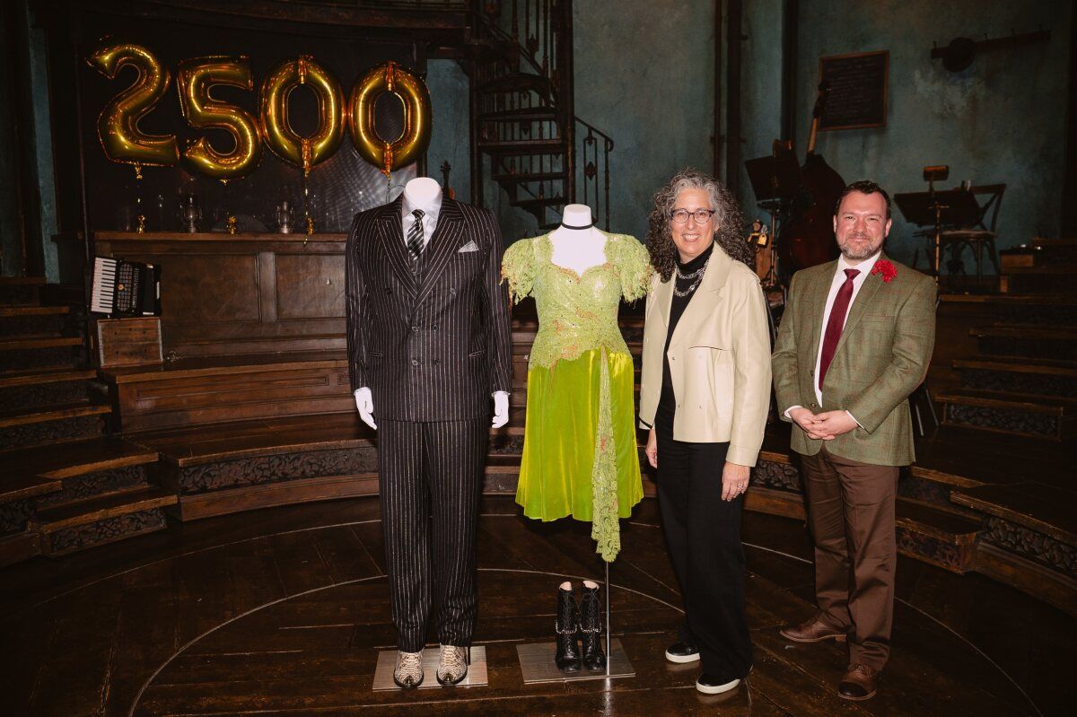 Photos/Video: HADESTOWN Donates Costumes to Smithsonian Museum at 2,5000th Performance — photo 1 of 9