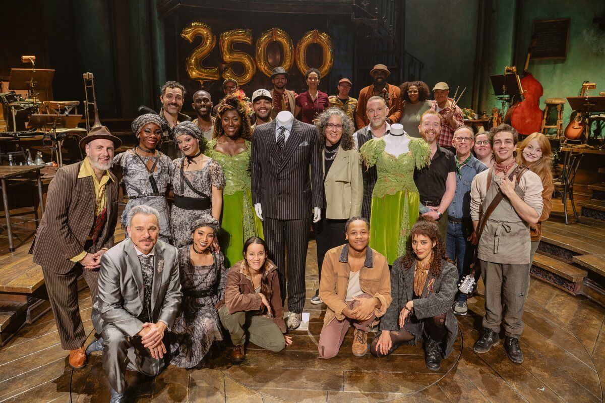 Photos/Video: HADESTOWN Donates Costumes to Smithsonian Museum at 2,5000th Performance — photo 2 of 9