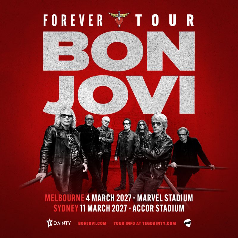 Photos: BON JOVI to Play Australian Stadium Dates in March 2027 — photo 5 of 30