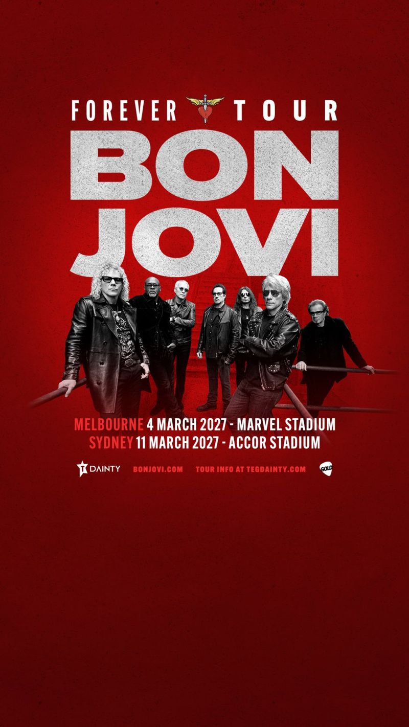 Photos: BON JOVI to Play Australian Stadium Dates in March 2027 — photo 6 of 30