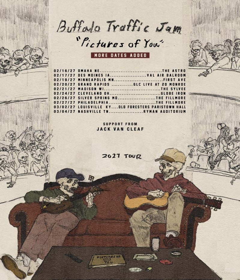 BUFFALO TRAFFIC JAM to Extend PICTURES OF YOU TOUR with 2027 Dates Image