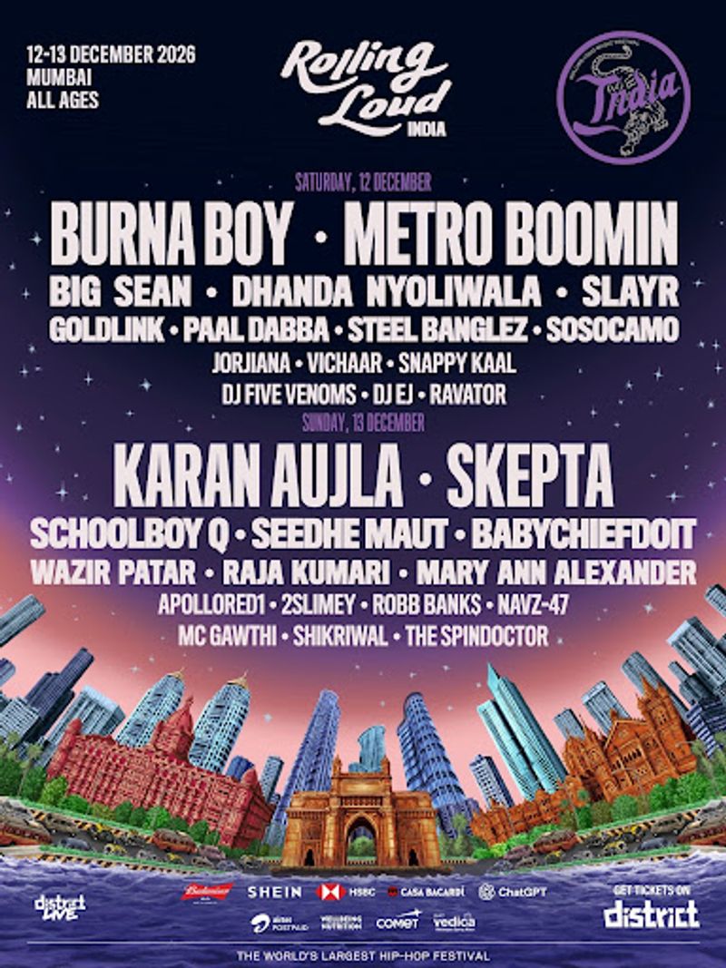 Rolling Loud India to Feature Burna Boy, Metro Boomin, Skepta Image