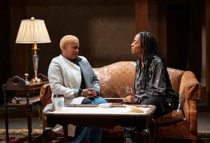 Ayanna Bria Bakari and Tiffany Renee Johnson @ BroadwayWorld Ayanna Bria Bakari and Tiffany Renee Johnson Photo