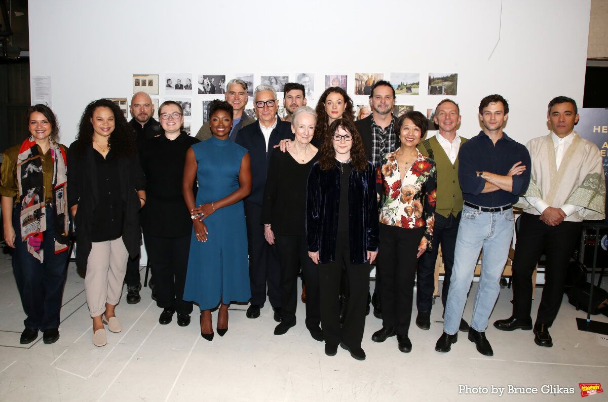 Photos: Michael Cerveris, Montego Glover, and the Cast of HERE THERE ARE BLUEBERRIES Meets the Press — photo 26 of 26