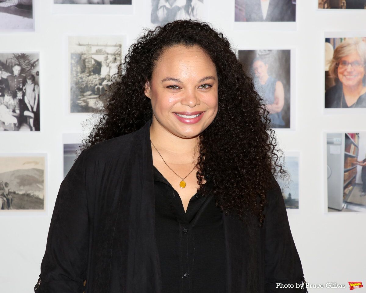Photos: Michael Cerveris, Montego Glover, and the Cast of HERE THERE ARE BLUEBERRIES Meets the Press — photo 9 of 26