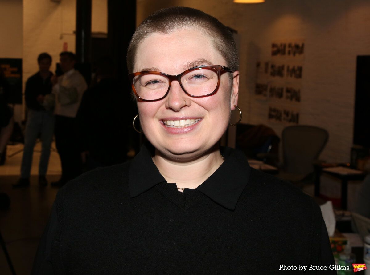 Photos: Michael Cerveris, Montego Glover, and the Cast of HERE THERE ARE BLUEBERRIES Meets the Press — photo 19 of 26