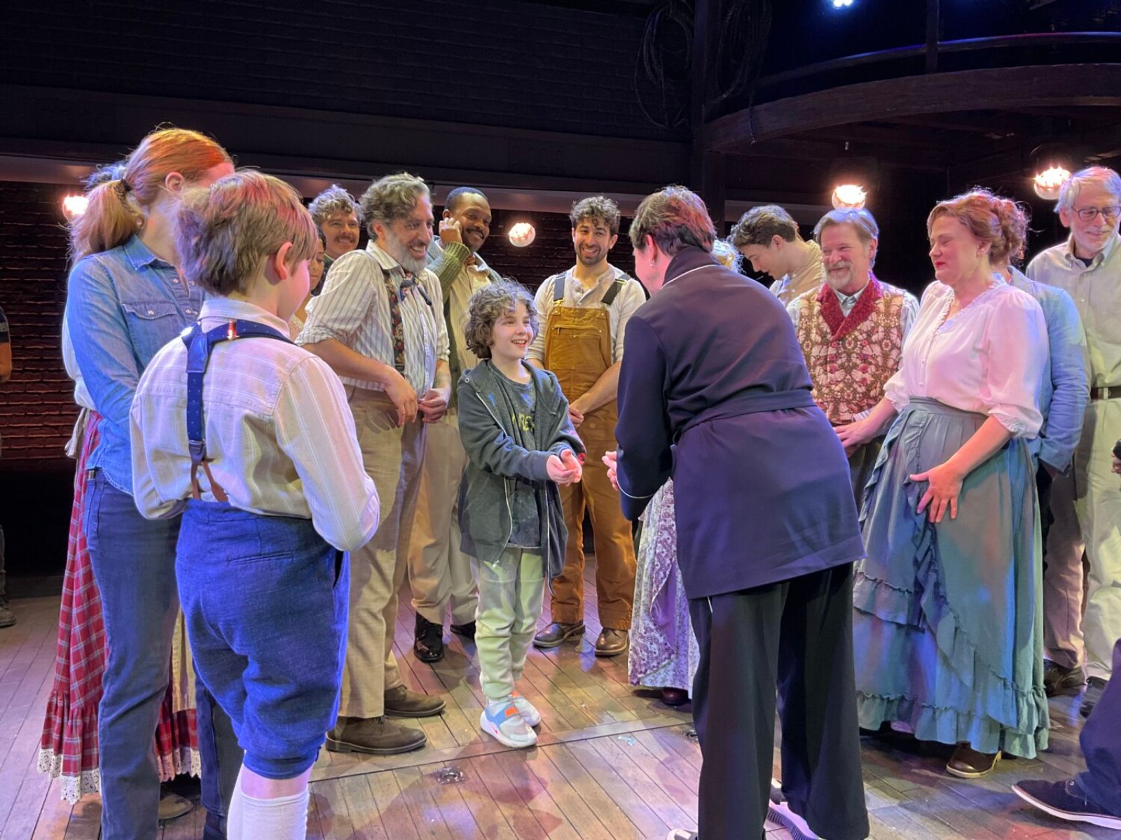 Photos: Isabella Rossellini Visits COPPERFIELD! THE NEW MUSICAL at Duke Theater — photo 4 of 4