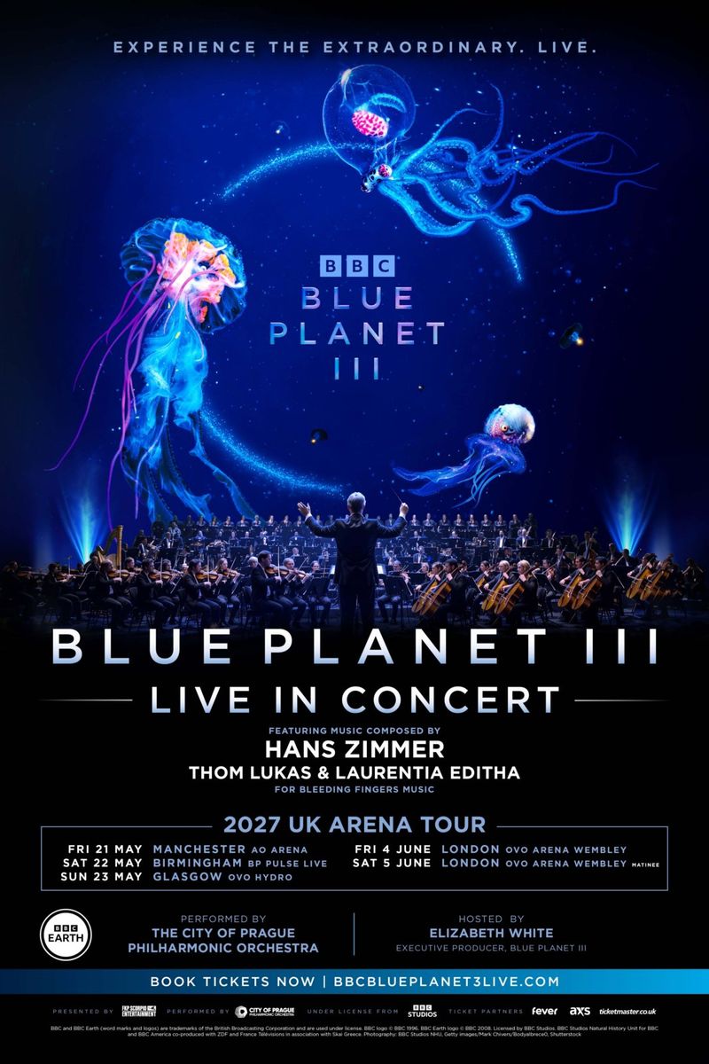 Photos: BLUE PLANET III LIVE IN CONCERT to Play OVO Arena Wembley June 2027 — photo 5 of 5