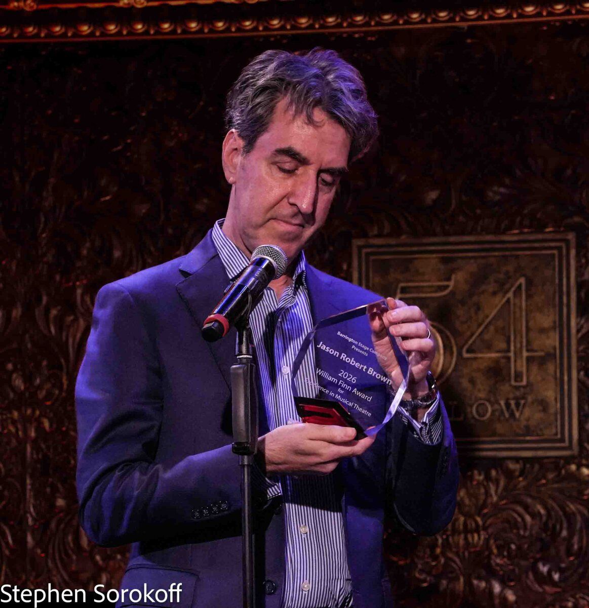Inside the Barrington Stage Co. Gala Honoring Jason Robert Brown at 54 Below Image